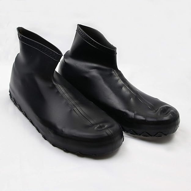 Silicone shoe covers 1 Pair Silicone Reusable Latex Waterproof Rain