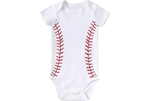 Chichoo Infant Baby Football Baseball Soccer Sport Jersey Outfit Costume Bodysuit Interlock 195 Gsm 0-24 Months