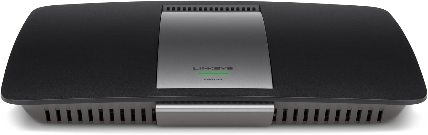 Linksys AC1750 DUAL BAND SMART Wi-Fi ROUTER (EA6700),Black