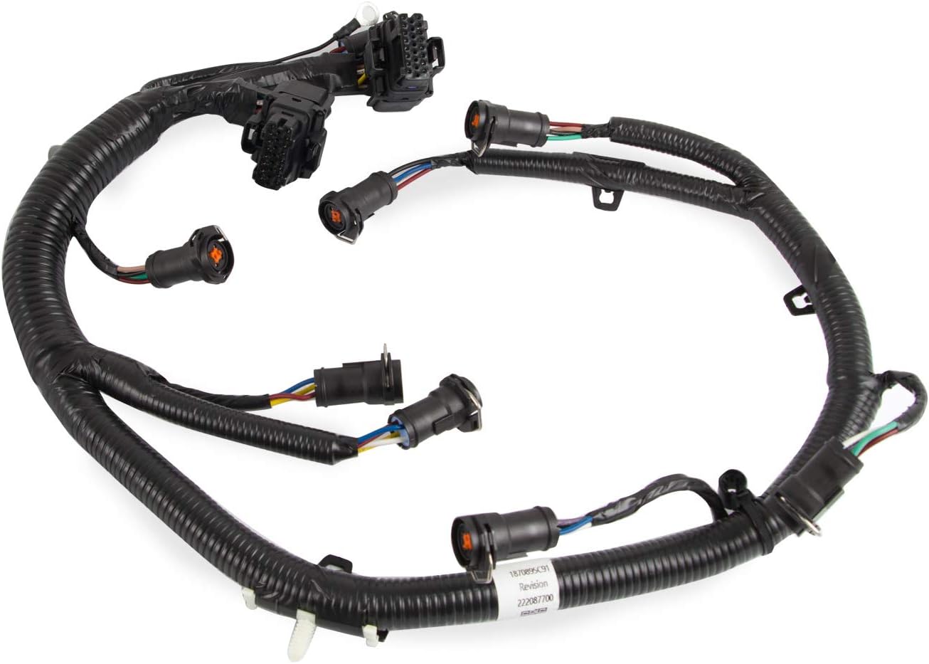 Tepeng FICM Engine Fuel Injector Complete Wiring Harness Compatible with 6.0L Powerstroke Diesel 2003-2007 Ford F250 F350 F450 F550,2004-2005 Ford Excursion,replacement parts# 5C3Z9D930A 5C3Z-9D930-A