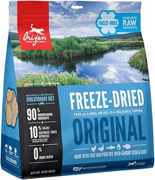 orijen freeze dried adult dog food