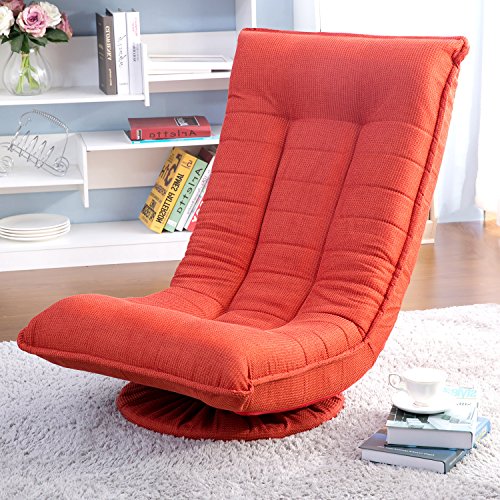 Amazon Com Merax Sleeper Floor Chair Swivel Video Rocker Gaming