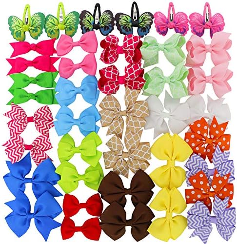 3 in 4.5in 6in Hair Bows For Girls Grosgrain Ribbon Large Butique Bow Clip Teens Toddlers Kids Children