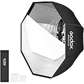Godox Portable 80cm/31.5" Umbrella Octagon Softbox Reflector with Carrying Bag for Studio Photo Flash Speedlight