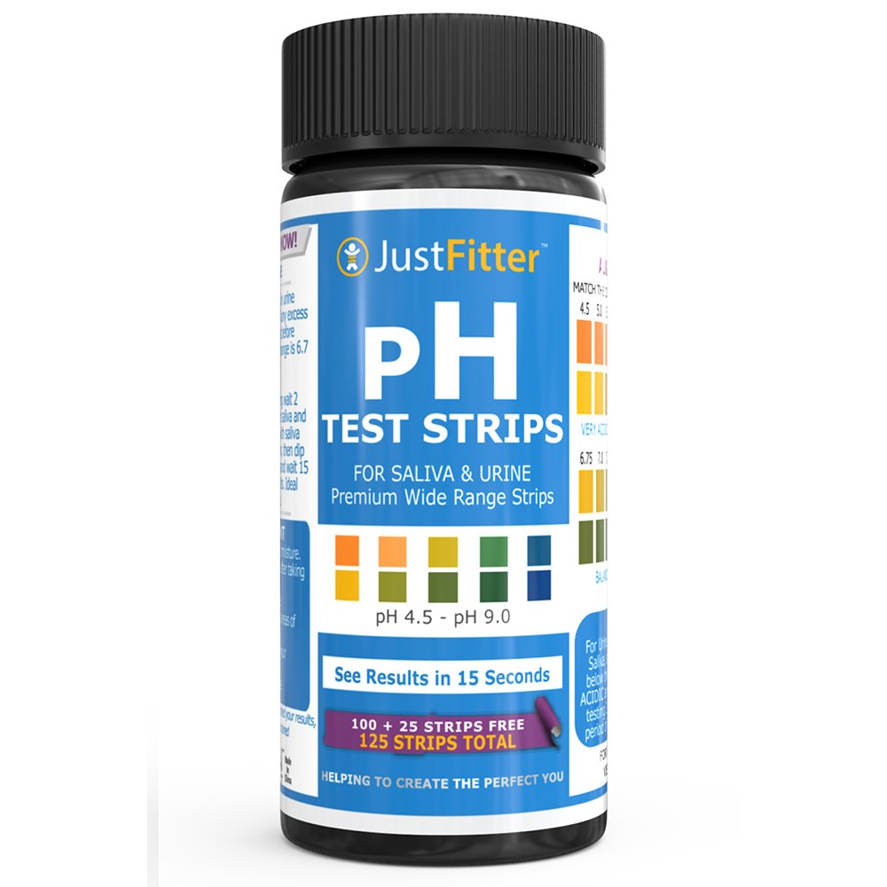 pH Test Strips for Testing Alkaline and Acid Levels in the Body. Track