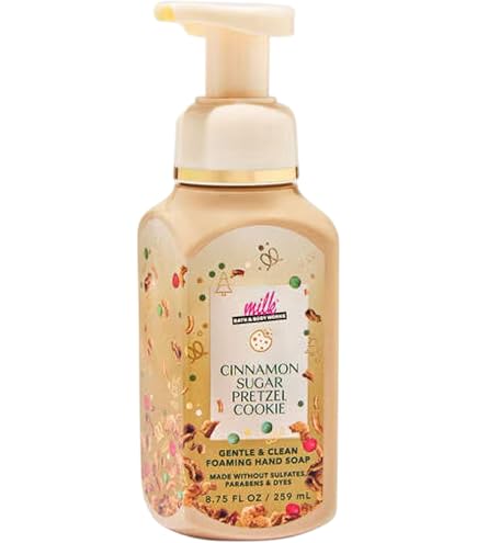 Amazon.com: Bath & Body Works Cinnamon Sugar Pretzel Cookie Gentle
