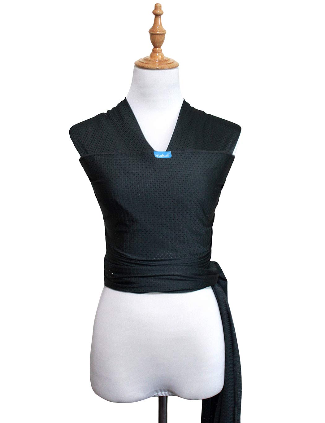 Vlokup Baby wrap Infant Carrier Water Sling Warm Weather Lightweight, Quick Dry Breathable Black