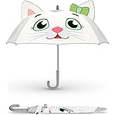 Weatherman Umbrella for Kids - Kids Umbrella Girls Boys Toddlers Child - Soft Edges, Pinch-Proof, Comfortable Grip Design - Lightweight, Stick, Durable Travel Kids Outdoor Umbrella Going to School, Park & Beach