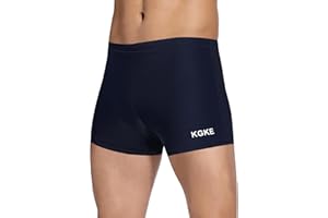 KGKE Mens-Swim-Jammers Athletic-Swimwear Quick-Dry-Shorts Durable-Team-Swimsuits - Drawstring Competition Swimming UPF50+