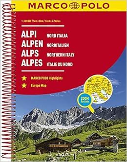 Alpen Noord Italie Wegenatlas Marco Polo Wegenatlas 1 300 000 Dutch Edition 9783829736800 Amazon Com Books