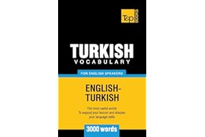 Turkish Vocabulary for English Speakers - 3000 words