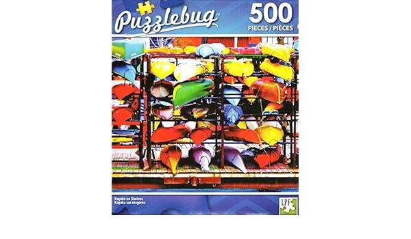 Puzzlebug P 005 Lpf Kayaks On Shelves 500 Piece Jigsaw Puzzle Toys Games Puzzles Innovatordiaries Com