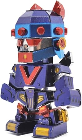 Amazon メタルレンガスーパーロボットtaekwon V Sd 1 7 X 2 3 X 1インチ接着剤必要ないinnometal図建物キットマルチカラー プラモデル 通販