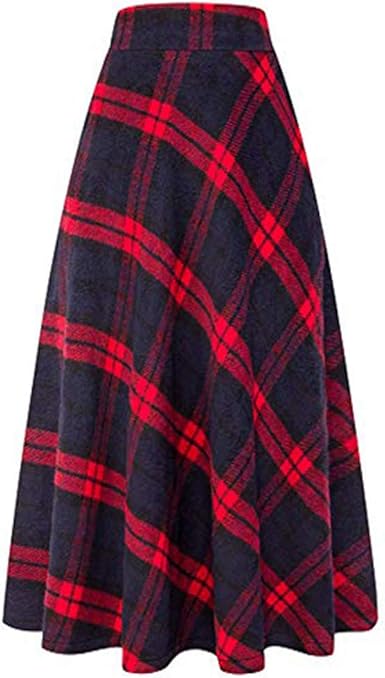 tartan maxi dress uk