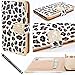 BlueAurora(TM) Samsung Galaxy Avant G386 Luxury Spot Diamond Credit Card Pockets Zebra Pattern Rugged Wallet Pouch Magnetic Flip Cover Case & FREE B.A. Touch Screen Stylus Pen