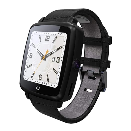 fgghfgrtgtg Correa de Piel 1.54inch SmartWatch SIM y la Tarjeta ...
