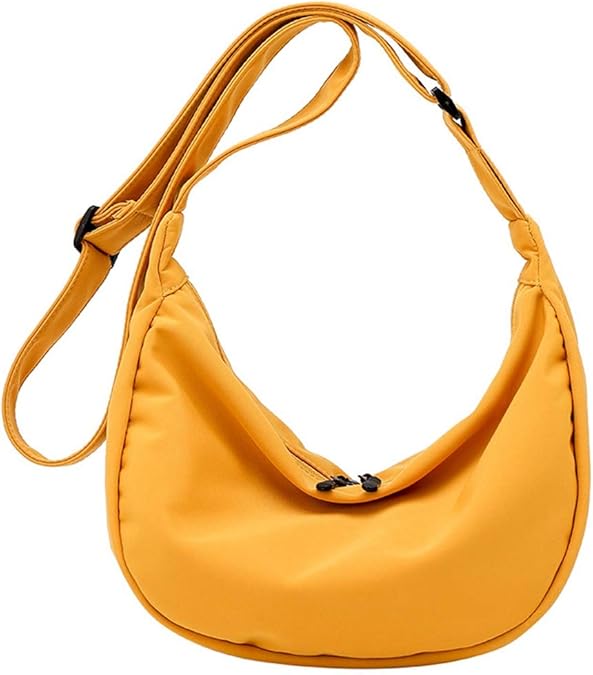 One Shoulder Bag in Nylon Simple Shoulder Bag for Students with