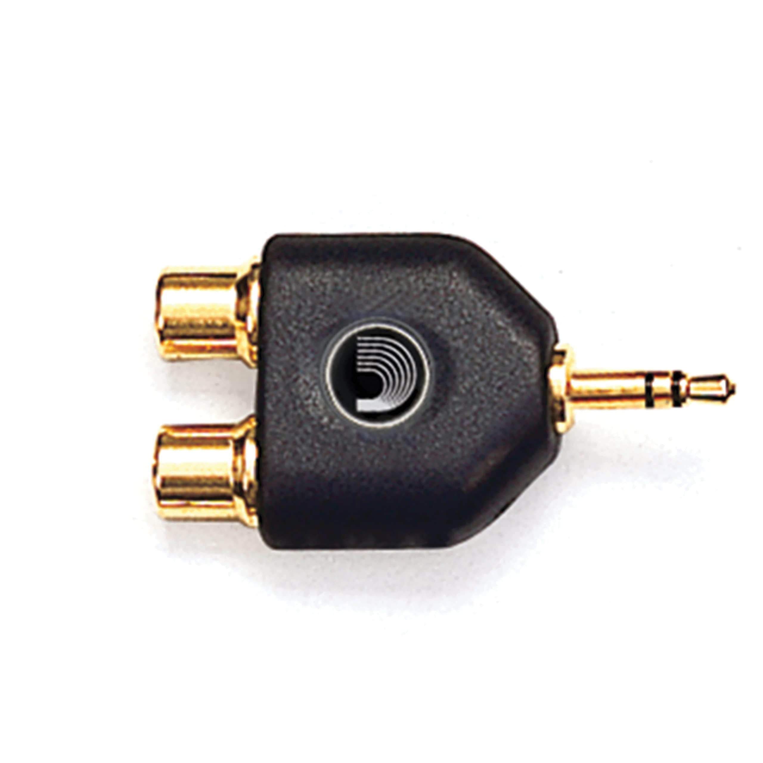 Planet Waves 0.125 inch Male Stereo to Dual RCA Female Adapter