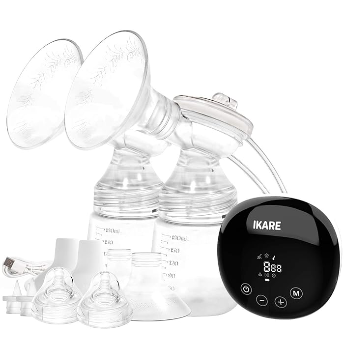 Buy IKARE Upgraded Double Breast Pumps Hospital Grade, Electric