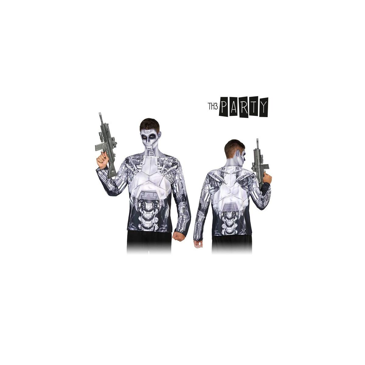 ATOSA Costume T-Shirt Robot Man M-L