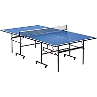 VEVOR Ping Pong Table, Professional Table Tennis Game, Indoor MDF Portable Table Tennis Table, Foldable Ping Pong Table with