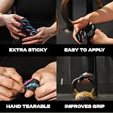 SPORTTAPE 3 Rolls Weightlifting Thumb Tape Punk 3.8cm x 4.5m view 2