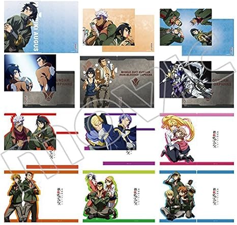 Amazon 機動戦士ガンダム 鉄血のオルフェンズ クリアファイルコレクション アニメ 萌えグッズ 通販