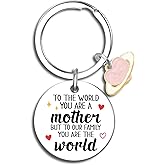 XzmaaoX Mom Stocking Stuffers Mom Birthday Gifts Stocking Stuffers Adults Women Best Moms Keychain from Daughter Son Cute Christmas Presents for Moms Valentines Mothers Day Gifts Idea for Mother