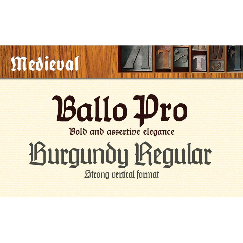 Font Collection: Elegant Medieval PC [Download]