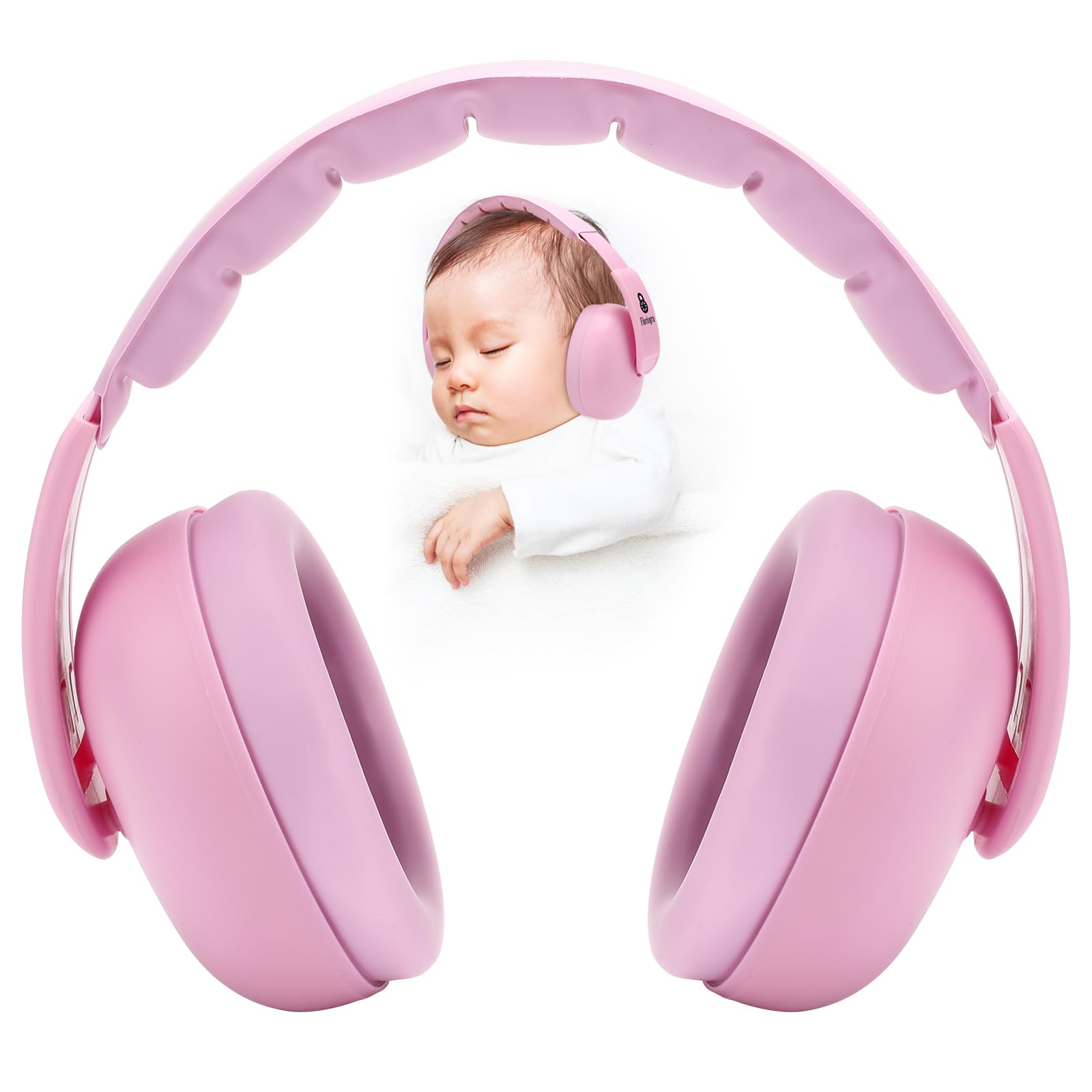 Photo 1 of Floriogra Baby Headphones for Noise - Upgraded Ear Muffs Noise Protection - Noise Cancelling Headphones - Ear Protection for 3 Months to 2 Years, Normal