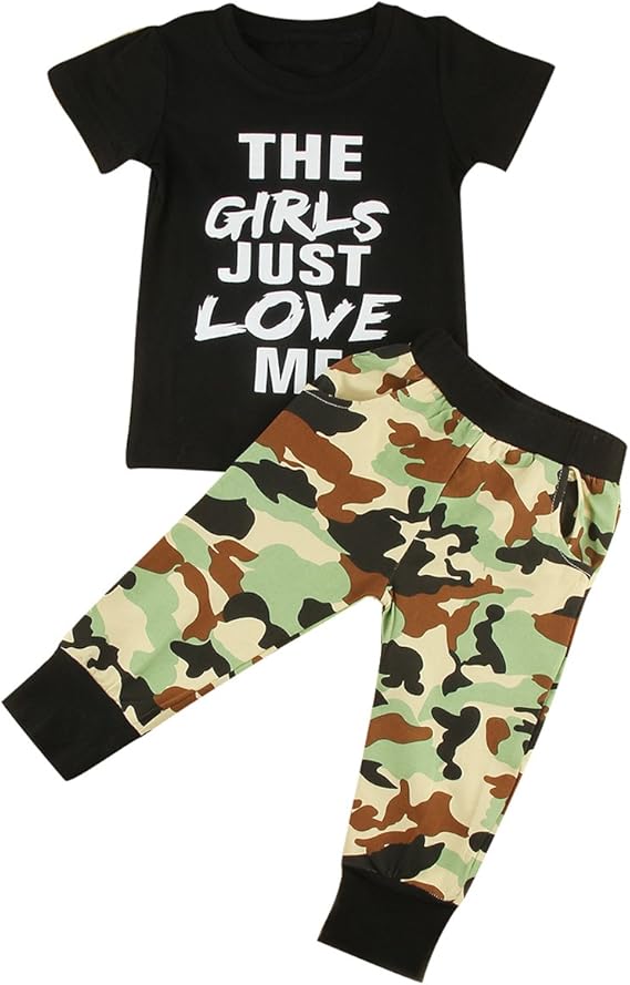 baby camouflage tracksuit