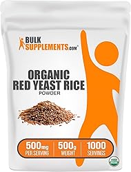 BulkSupplements.com Organic Red Yeast Rice Powder