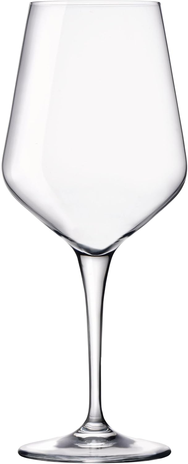 Bormioli Rocco Electra Wine Glasses, Medium, Clear, Set of 4 Amazon.co