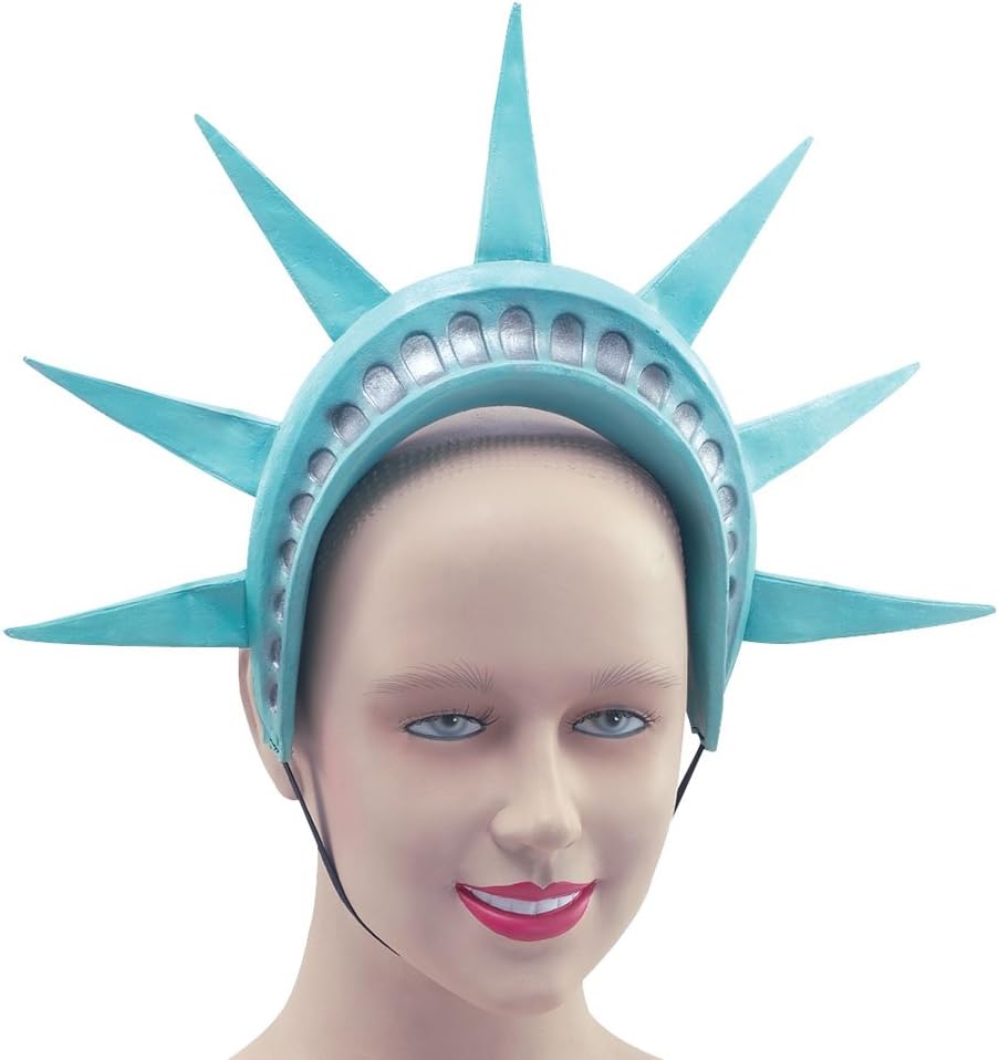 Bristol Novelty BA678 Womens Statue of Liberty Headband, One Size, Blue Bristol Novelty Amazon