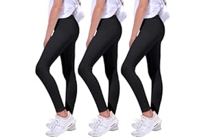 Quedoris Girls Printed Leggings Yoga Pants Multipack Leggings for Kids in 3t to 13 Years