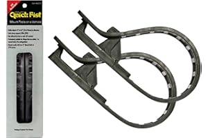 Quick Fist Long Arm Clamp for Mounting Tools and Equipment 1/2"-4-1/2" Diameter (Pack of 2)