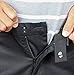 Home-X Easy Fit Hooks for Slacks, Waistband Extenders to Give You a More Relaxed Feel, 5 Color Set (1/2