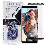 Xawy Samsung Galaxy S8 Screen Protector Glass, 3D Curved Dot Matrix Full Screen Samsung Galaxy S8 Tempered Glass Screen Protector (5.8