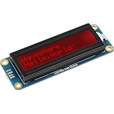 waveshare 1602 LCD Display RGB Module 16x2 Characters 16M Colors RGB Backlight LCD Module, 3.3V/5V Compatible, I2C Bus, for Raspberry Pi/Pi Pico, Jetson Nano Arduino