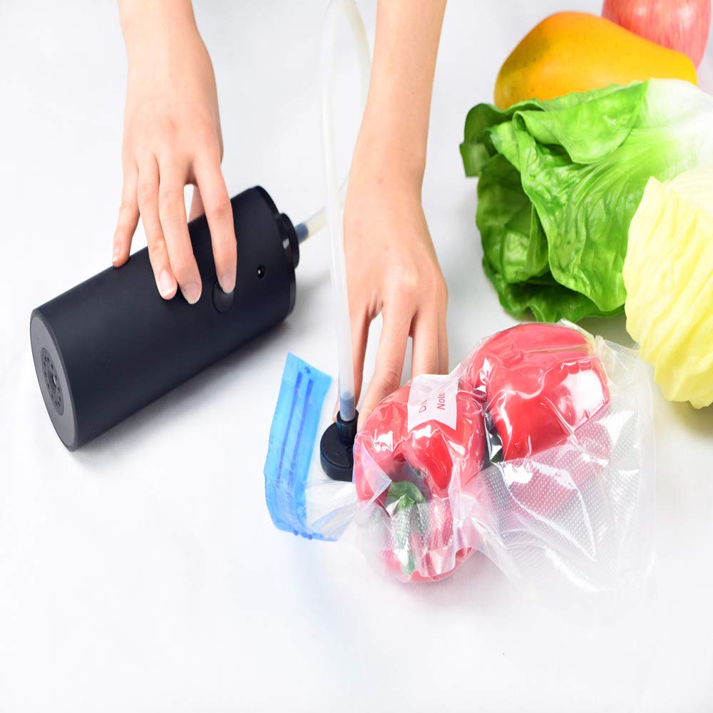 MKRSD Electric Travel Vacuum Pump For Storage Bags Portable Powered