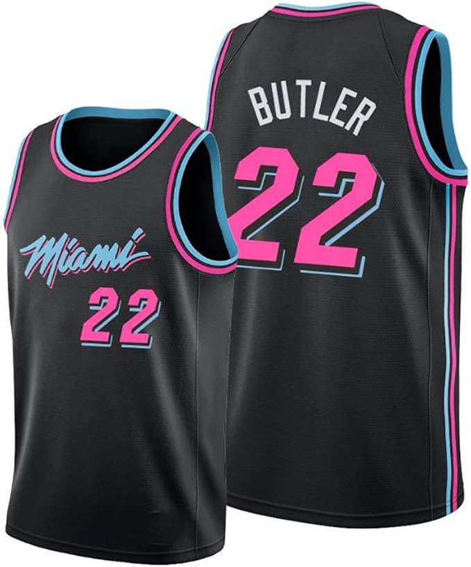 Men's and Women's Basketball Jerseys, No. 22 Butler Jersey for the Heat