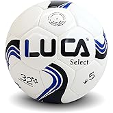 LUCA Size 5 Soccer Ball – Official Match & Training Ball, Waterproof PU Leather, Professional Outdoor Football