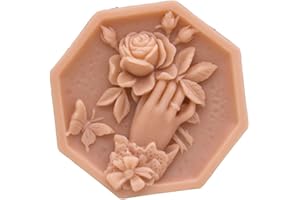 GRAINRAIN Silicone Soap Molds Kit l Soap Making Supplies l Moldes de Silicona para Resina l Candle Making Silicone Molds… (14184)