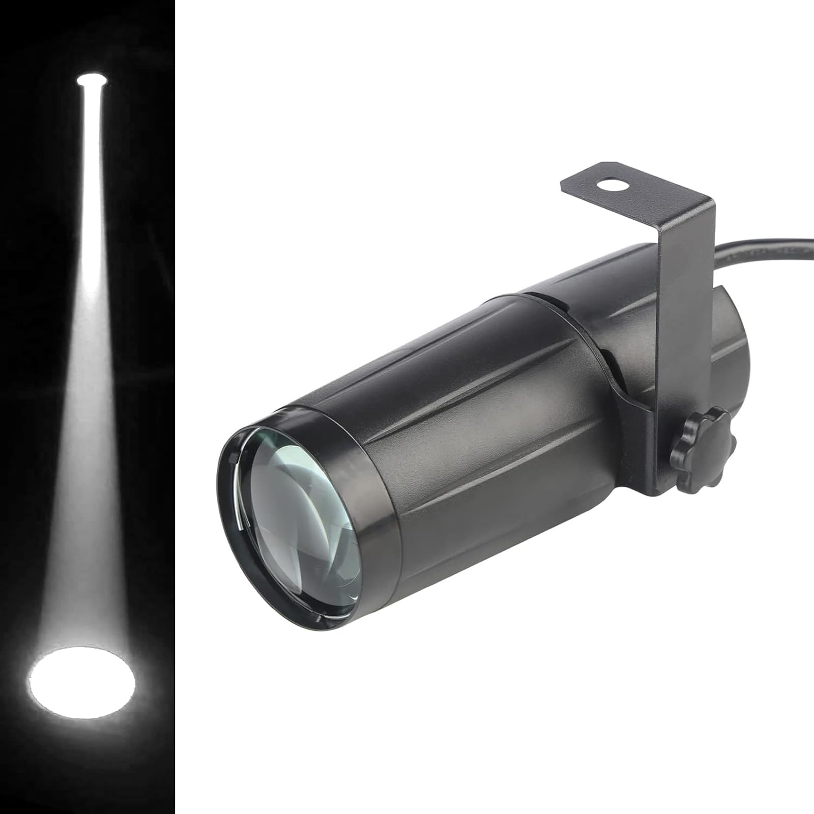 Mirror Ball Spotlight, 3W LED Pin Light for Disco Balls, Live House or Party (White Light)