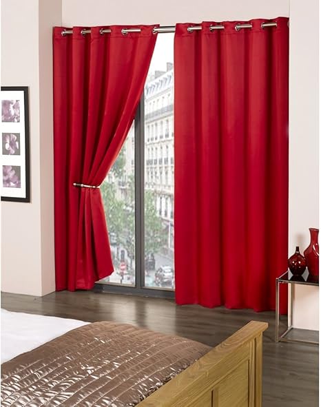 cali blackout cortinas de eco friendly plain woven termico cortinas con ojales