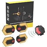 Jilin 1 Set Bike Turn Signals Front Rear Light Smart Wireless Remote Control Bicycle Tail Lamp Cycling Safety Warning LED Tai