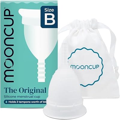 Mooncup Original Menstrual Cup Size B - Eco-Friendly Silicone Protection