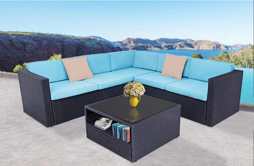 Best blue wicker patio furniture