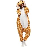GENGZYMAS Adult Animal Onesie Cosplay Costume Halloween Pajamas