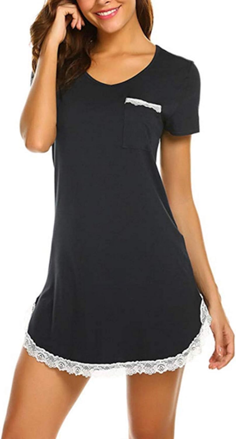 buttoned nightdress